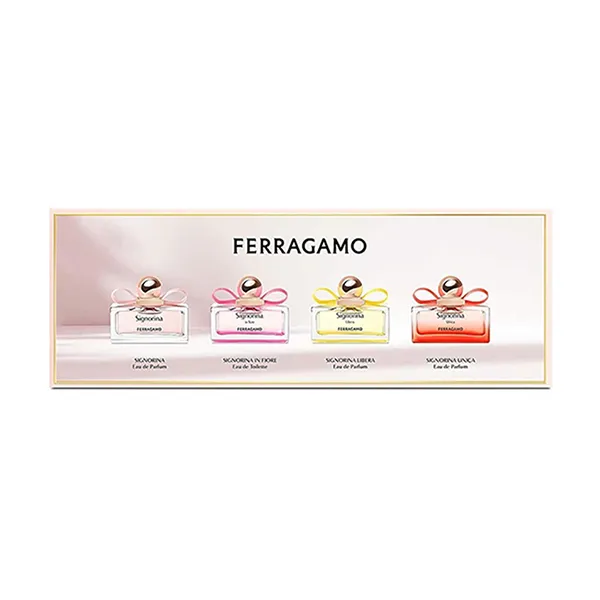 Set Nước Hoa Nữ Salvatore Ferragamo Ladies Mini Gift Fragrances (4 x 5ml)