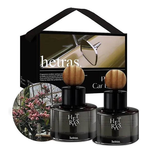 Set Nước Hoa Ô Tô Hetras Flower Shop (77ml x 2)