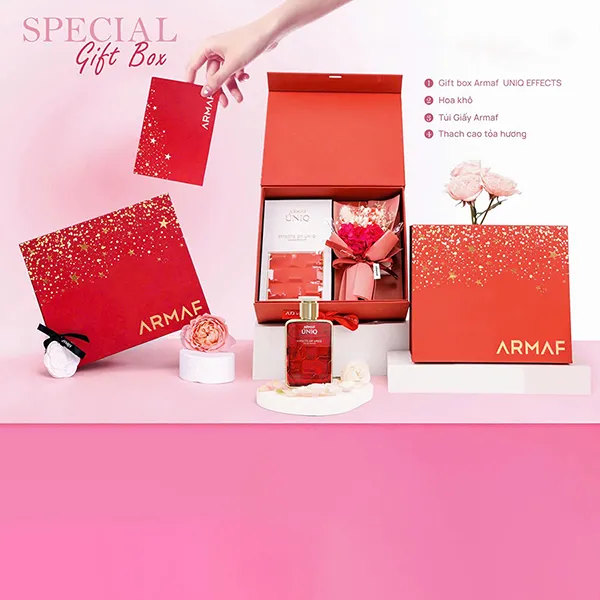 Set Nước Hoa Unisex Armaf Uniq Effects Of Uniq EDP 4 Món