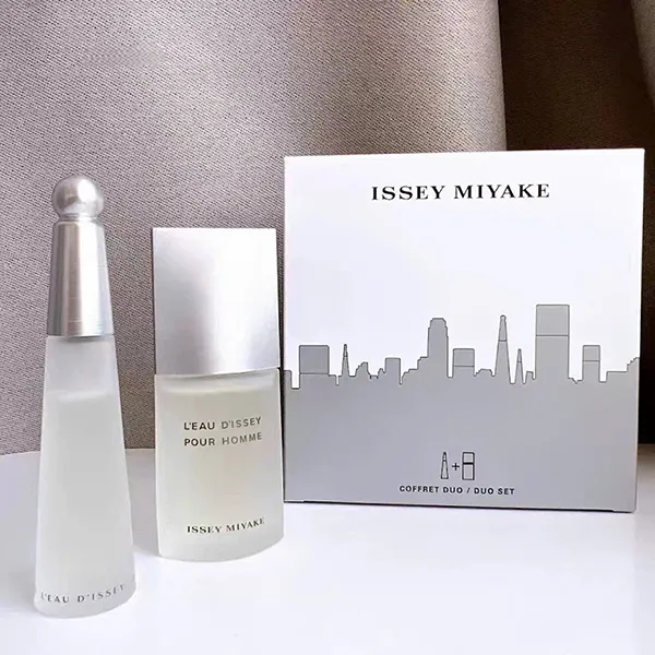 Set Nước Hoa Unisex Issey Miyake L'Eau D'Issey Pour Homme EDT 15ml + Dissey EDT10ml