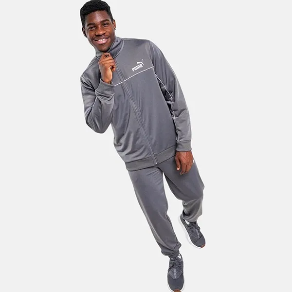 Set Quần Áo Nam Puma Men's Poly Piping Suit 684148 69 Màu Xanh Xám Size M