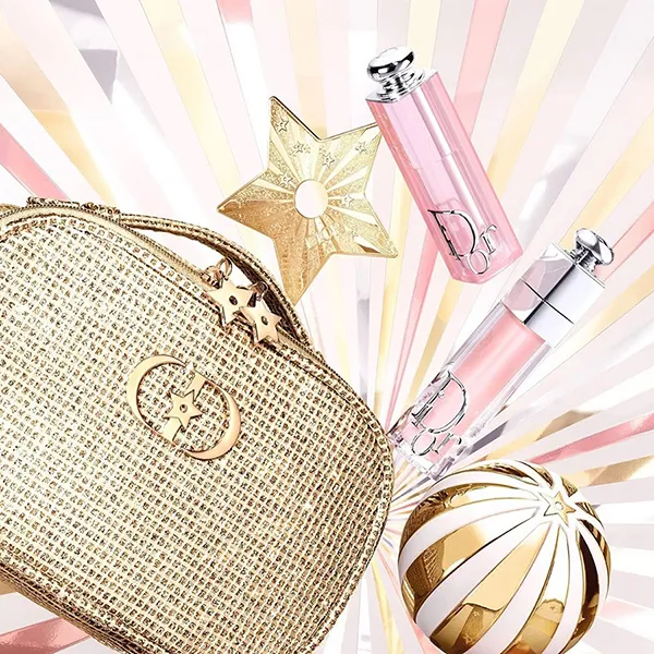 Set Son Dưỡng Dior The Pink Glow Ritual MakeUp Set 3 Món