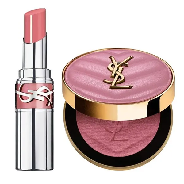 Set Son Lì Yves Saint Laurent YSL Make Me Blush Rouge Loveshine Xmas Set 2 Món