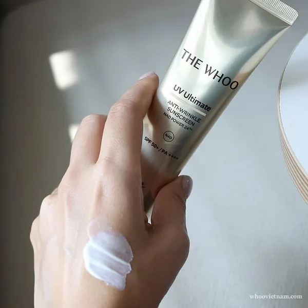 Set Sữa Rửa Mặt + Kem Chống Nắng The Whoo Gong Jin Hyang Clarifying Cleansing Foam 3 Món
