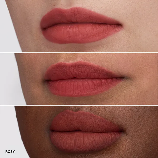 Son Lì Bobbi Brown Luxe Cashmere Matte Lipstick 451 Rosy Màu Đỏ Hồng