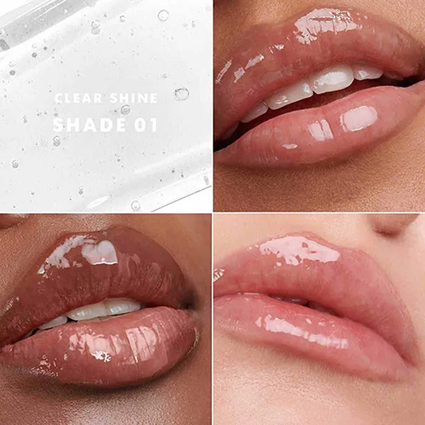 Son Bóng Giorgio Armani Prisma Glass Lip Gloss 01 Clear Shine Màu Trong Suốt