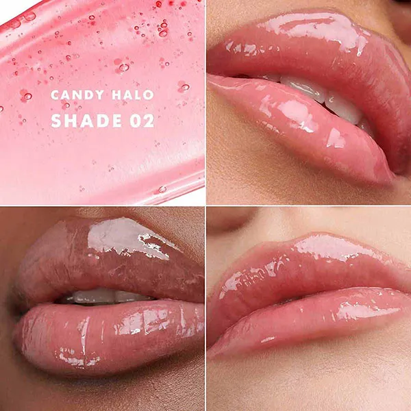 Son Bóng Giorgio Armani Prisma Glass Lip Gloss 02 Candy Halo Màu Hồng Nude