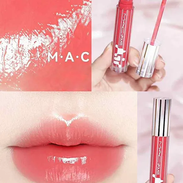 Son Bóng MAC Lipglass Air Non-Sticky Gloss 224 Spritz Màu Hồng San Hô