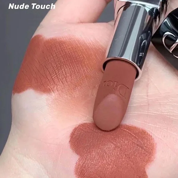 Son Dior Rouge Dior Couture Lipstick Velvet Finish 200 Nude Touch Màu Cam Đất Nude