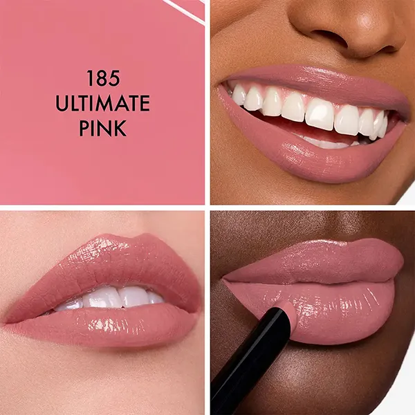 Son Dior Rouge Dior On Stage Lipstick 185 Ultimate Pink Màu Hồng Nhạt