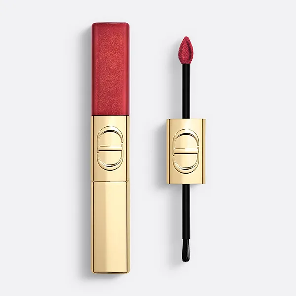 Son Kem Dior Rouge Sequin Liquid Duo Holiday Limited Edition 720 Spectacular Icone Màu Hồng Đất