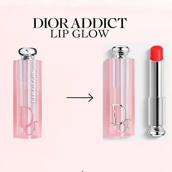Son Dưỡng Dior Addict Lip Glow Màu 015 Cherry Đỏ Cherry
