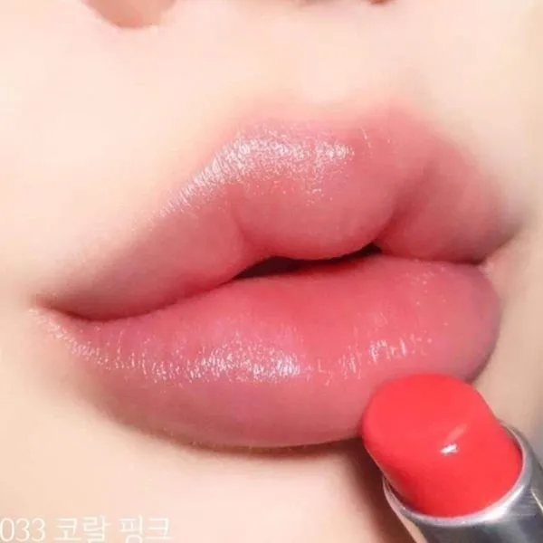 Son Dưỡng Dior Addict Lip Glow Màu 033 Coral Pink Màu Hồng San Hô
