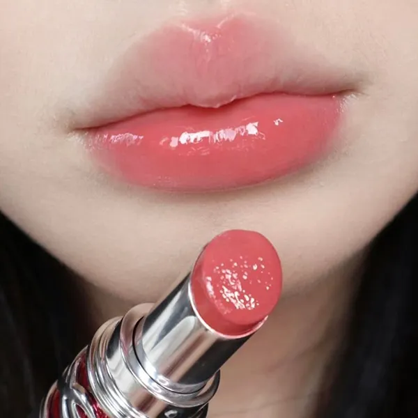 Son Dưỡng YSL Loveshine Candy Glaze Lipstick 13 Flashing Rose Màu Hồng Đào