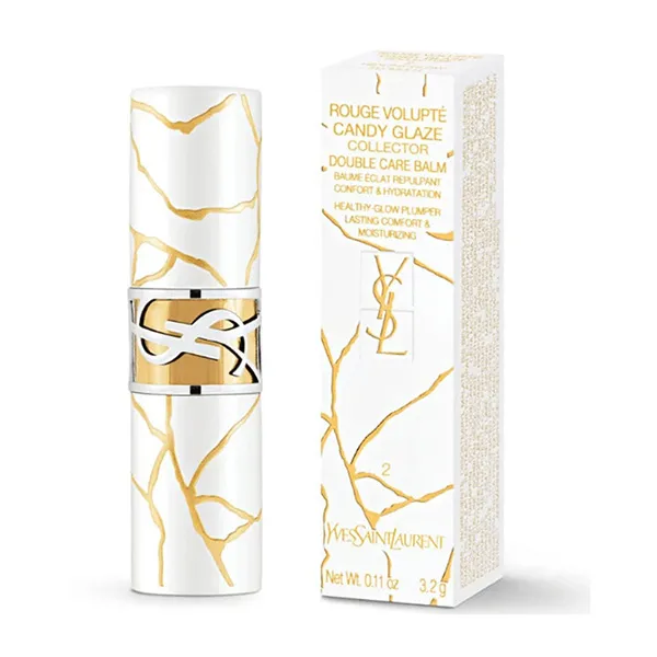 Son Dưỡng Yves Saint Laurent YSL Rouge Volupte Candy Glaze Limited 02 Màu Hồng Nude