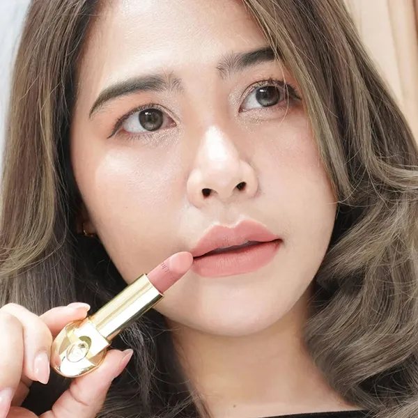 Son Guerlain Rouge G Lipstick Velvet 139 Le Nude Dragée Màu Cam Nude