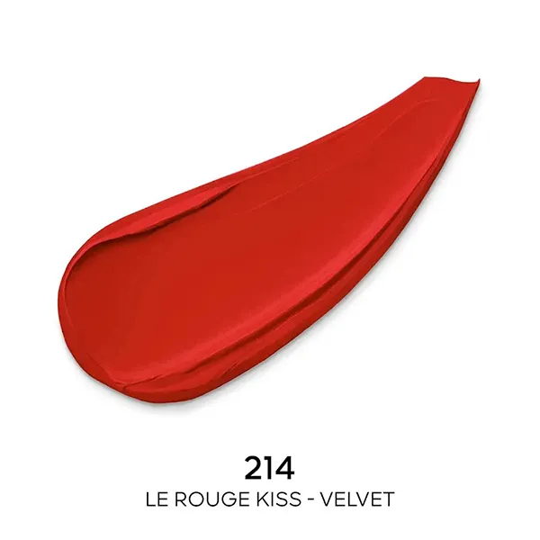 Son Guerlain Rouge G Velvet Refill Lipstick 214 Le Rouge Kiss Màu Đỏ Cam