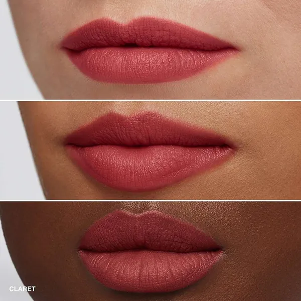 Son Kem Bobbi Brown Luxe Lipstick 04 Claret Màu Đỏ Nâu Đất (Vỏ Vàng)