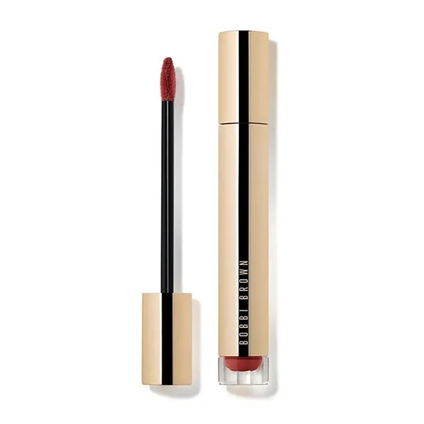 Son Kem Bobbi Brown Luxe Matte Lipstick 64 Afternoon Tea Màu Cam Trà Sữa (Vỏ Vàng)