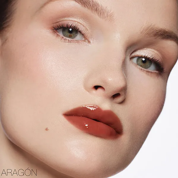 Son Kem Bóng Nars Afterglow Lip Shine Aragón Màu Đỏ Đất