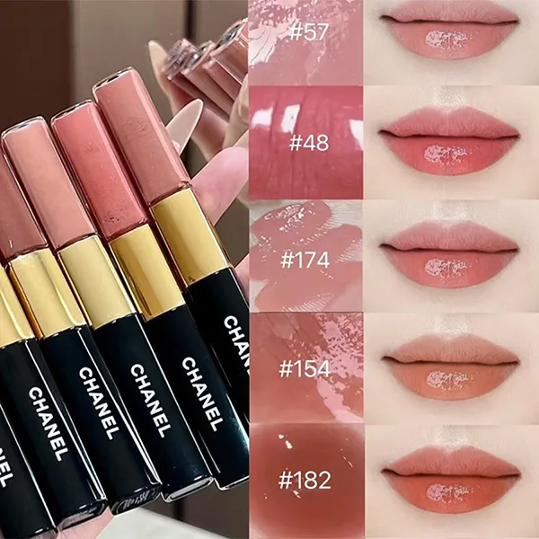 Son Kem Chanel Le Rouge Duo Ultra Tenue Ultrawear Liquid Lip 48 Soft Rose Màu Hồng Đất