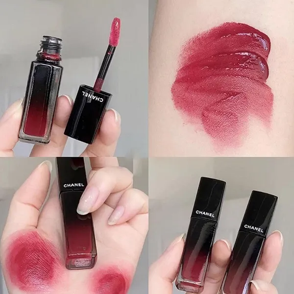 Son Kem Chanel Rouge Allure Laque Ultrawear Shine Liquid Lip Colour 72 Iconique – Đỏ Hồng Đất