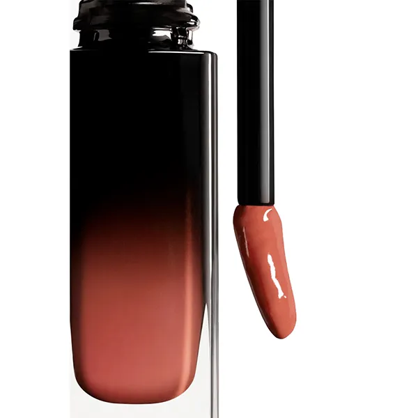 Son Kem Chanel Rouge Allure Laque Ultrawear Shine Liquid Lip Colour 82 Beige Confidentiel Màu Đỏ đất