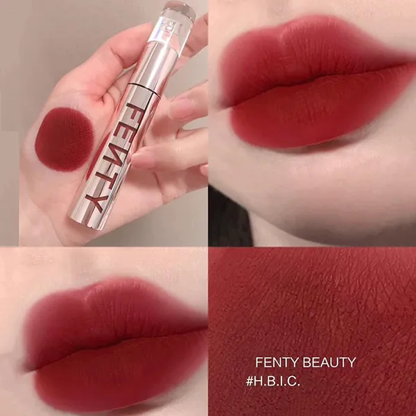Son Kem Fenty Beauty Icon Velvet Liquid H.B.I.C 02 Màu Đỏ Gạch
