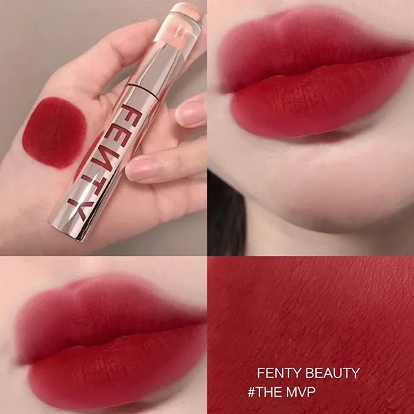 Son Kem Fenty Beauty Icon Velvet Liquid The MVP 01 Màu Đỏ Tươi