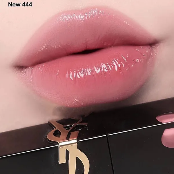 Son Kem Yves Saint Laurent YSL The Inks Vinyl Cream High Shine Lip Stain 444 Dizzy Berry Màu Hồng