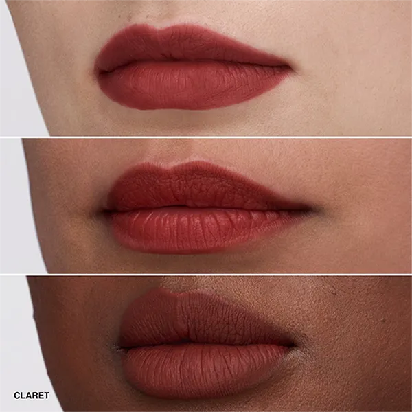 Son Lì Bobbi Brown Luxe Cashmere Matte Lipstick 04 Claret Màu Đỏ Đất