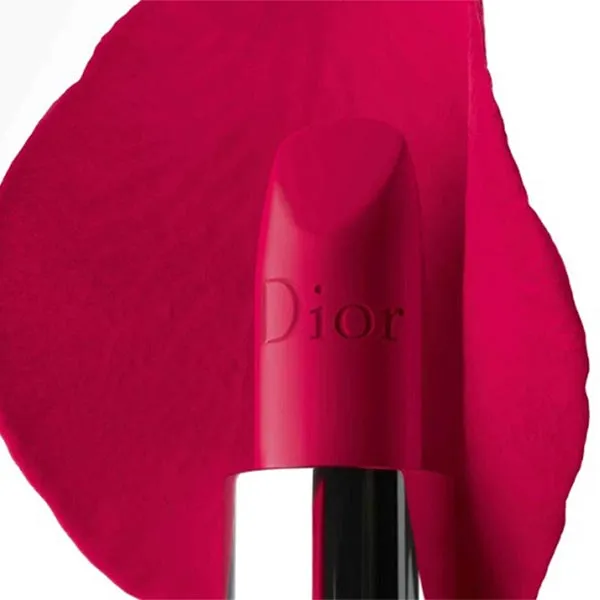 Son Lì Dior Velvet 784 Rouge Rose Màu Hồng Dâu