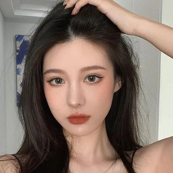Son Lì Gucci Matte 308 Lucy Dark Orange Màu Cam Gạch