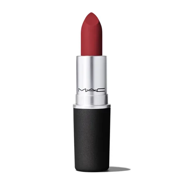 Son Lì MAC Powder Kiss Lipstick 935 Ruby New Màu Đỏ Thuần