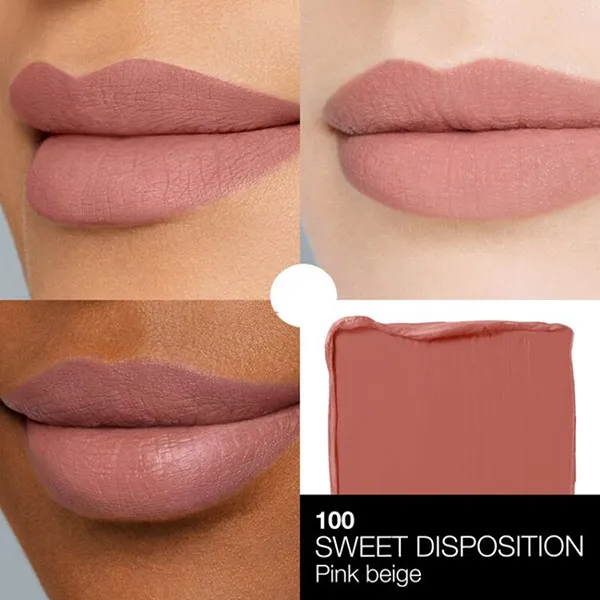 Son Nars Powermatte Lipstick 100 Sweet Disposition Màu Hồng Be