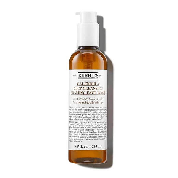 Sữa Rửa Mặt Hoa Cúc Làm Sạch Sâu Kiehl's Calendula Deep Cleansing Foaming Face Wash 230ml