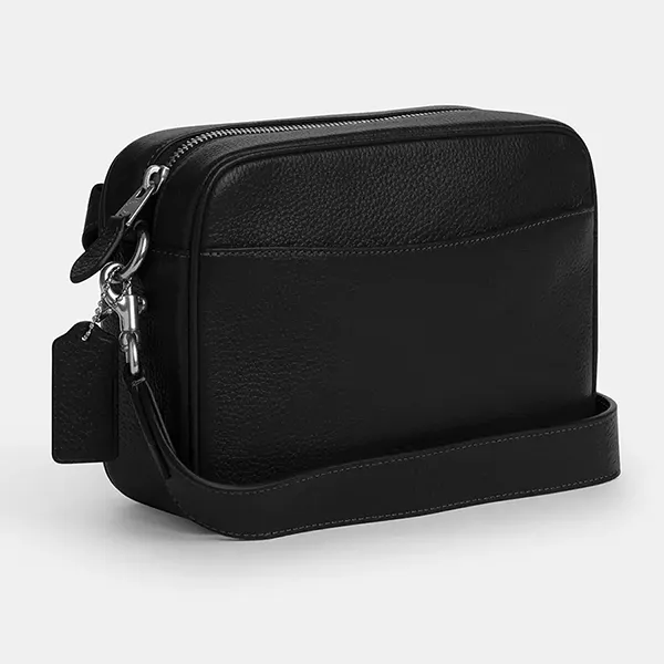 Túi Đeo Chéo Nam Coach Warner Crossbody Bag CW218 Màu Đen