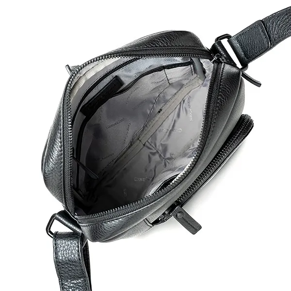 Túi Đeo Chéo Nam Gianni Conti Bag 1812283-10-BLACK Màu Đen