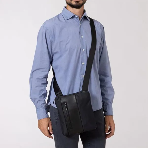 Túi Đeo Chéo Nam Gianni Conti Crossbody Bag 2092880-10 Màu Đen