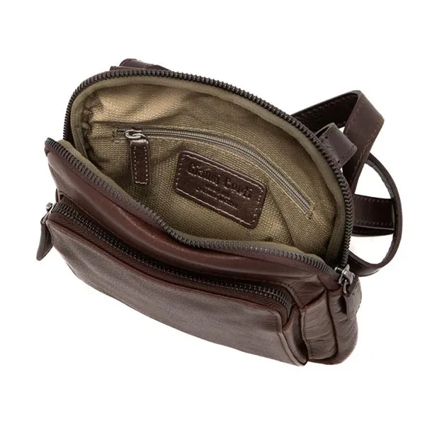 Túi Đeo Chéo Nam Gianni Conti Crossbody Bag 4072571-20 Màu Nâu