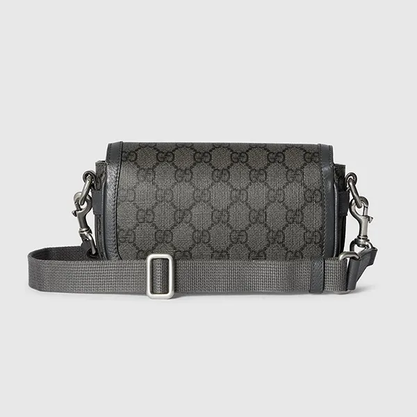 Túi Đeo Chéo Nam Gucci Ophidia Super Mini Shoulder Bag Grey 795466-2ZGMN-1244 Màu Xám Đậm