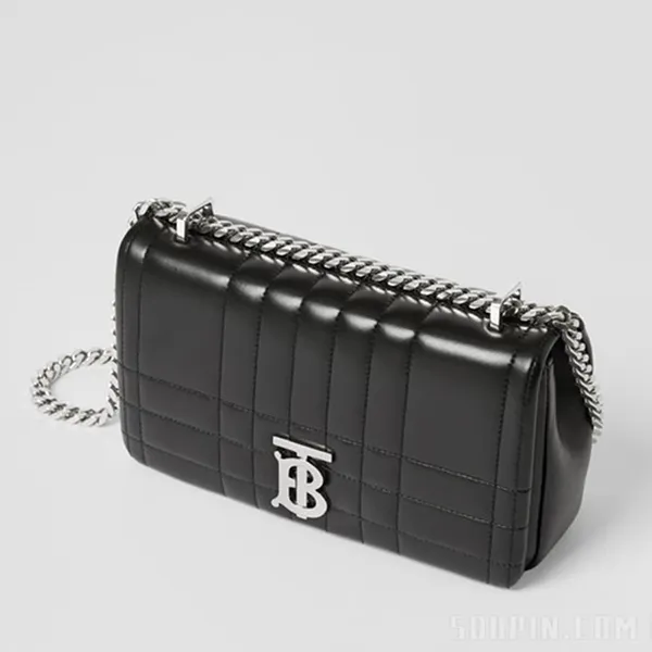 Túi Đeo Chéo Nữ Burberry Lola Small Lambskin Quilted Crossbody Bag 80595101 Màu Đen