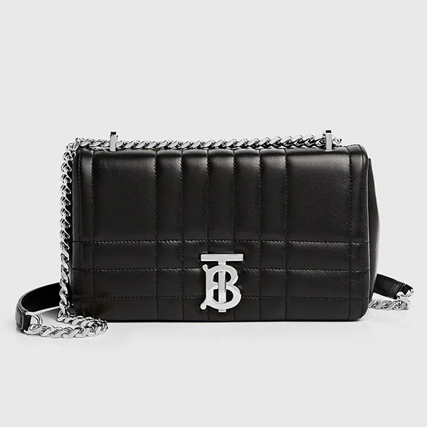 Túi Đeo Chéo Nữ Burberry Lola Small Lambskin Quilted Crossbody Bag 80595101 Màu Đen