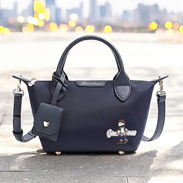 Túi Đeo Chéo Nữ Guoo Bear GU1108-20150 Màu Xanh Đen
