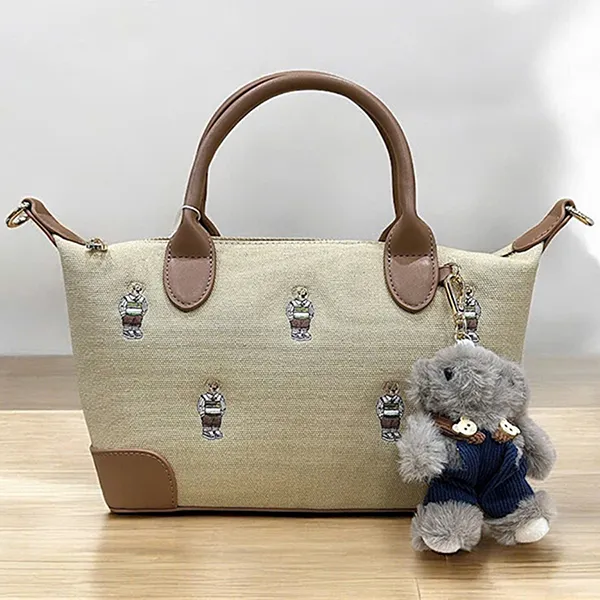 Túi Đeo Chéo Nữ Guoo Bear GU1289-20030 Màu Be Nâu