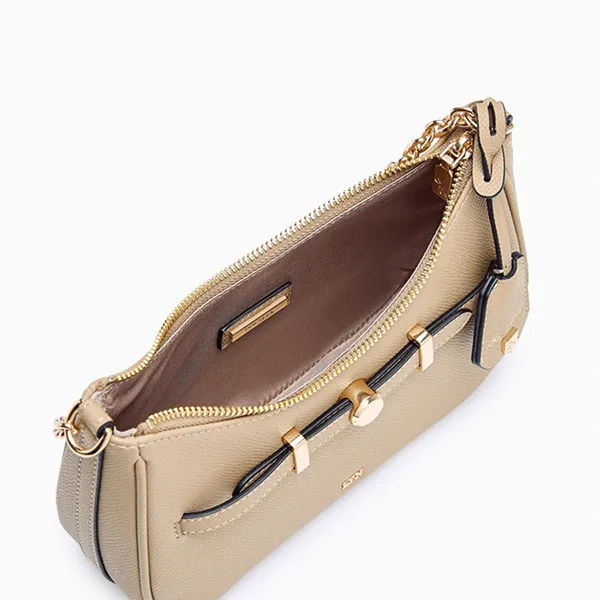 Túi Đeo Chéo Nữ Lyn Andera XS Shoulder Bag L25FBWB055 Màu Taupe