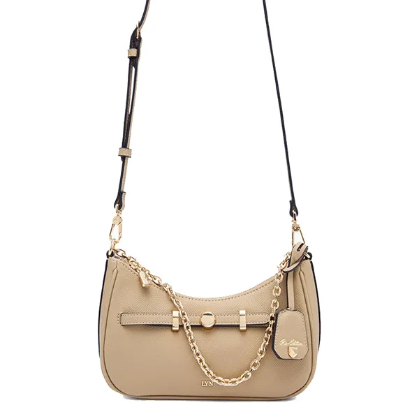 Túi Đeo Chéo Nữ Lyn Andera XS Shoulder Bag L25FBWB055 Màu Taupe