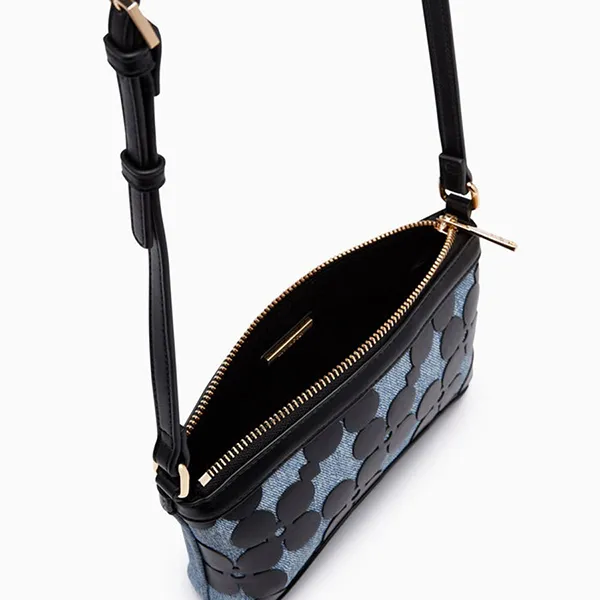 Túi Đeo Chéo Nữ Lyn Corey Mini Crossbody Bag - Blue Variation 2 L25FBWB009 Màu Xanh Đen