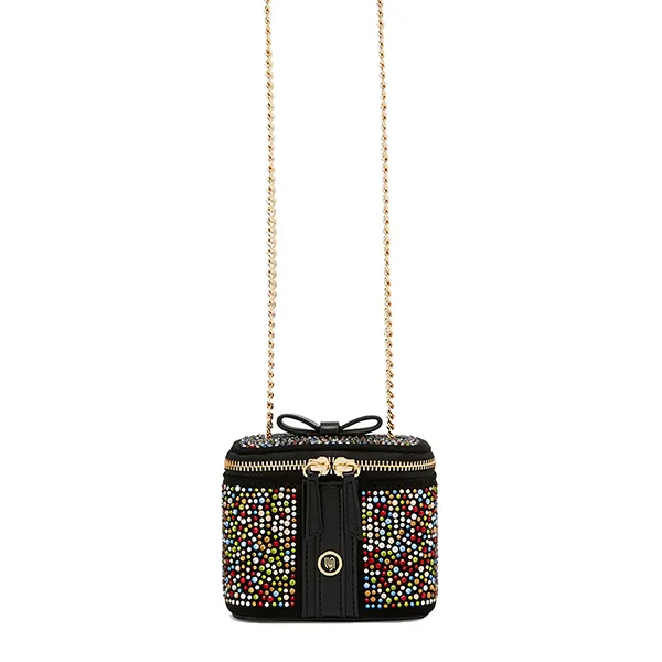 Túi Đeo Chéo Nữ Lyn Dream Box Mini Crossbody Bag - Black L25FBWC005 Màu Đen