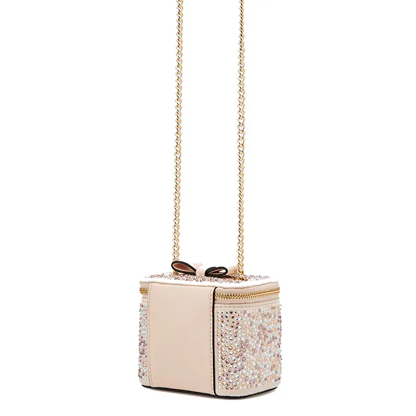 Túi Đeo Chéo Nữ Lyn Dream Box Mini Crossbody Bag L25FBWC005 Màu Nude